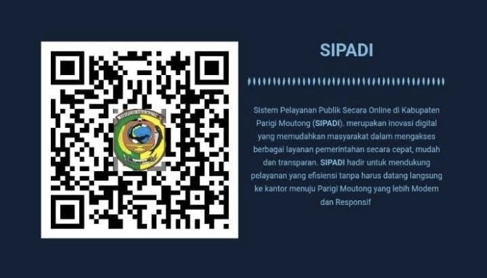 SIPADI: Inovasi Layanan Publik Digital di Parigi Moutong
