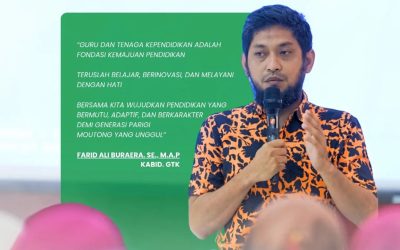 Dinas Pendidikan Parigi Moutong Dorong Guru Tingkatkan Inovasi dan Kompetensi