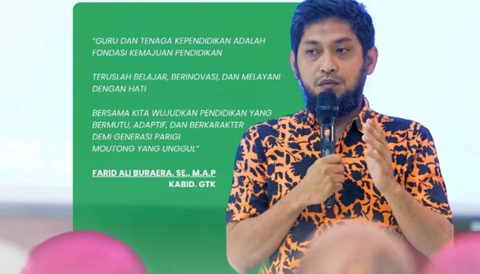 Dinas Pendidikan Parigi Moutong Dorong Guru Tingkatkan Inovasi dan Kompetensi