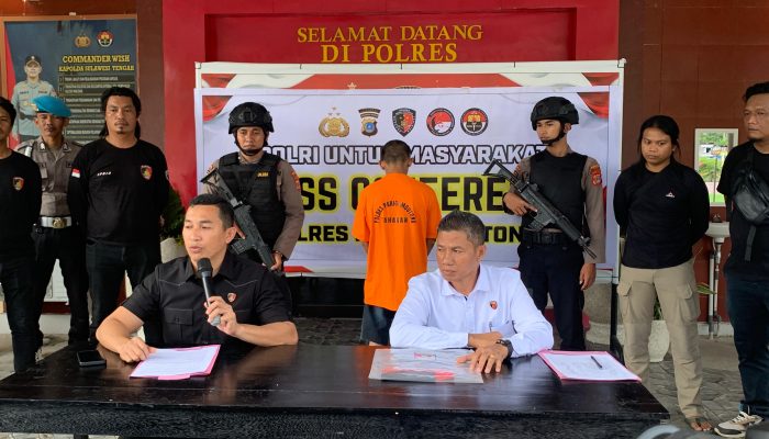 Polres Parigi Moutong Bongkar Jaringan Curanmor, Sita 9 Motor Hasil Curian
