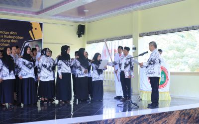 PGRI Parigi Moutong Dilantik, Pemkab Dorong Pemerataan Pendidikan di Wilayah Terpencil