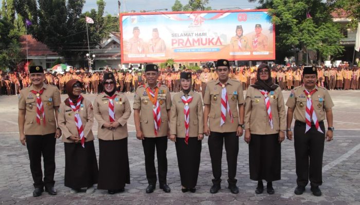 Hari Pramuka ke-64, Gubernur Sulteng Dorong Parigi Moutong Bangun Bumi Perkemahan