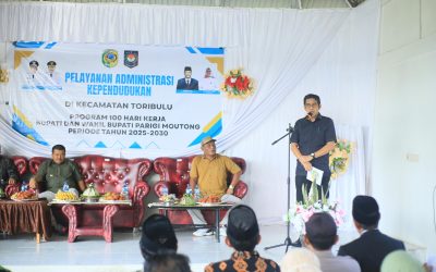 Luncurkan Pelayanan Adminduk di Toribulu, Erwin–Sahid Tegaskan Komitmen 100 Hari Kerja