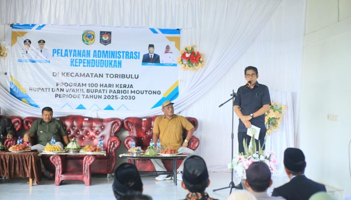 Luncurkan Pelayanan Adminduk di Toribulu, Erwin–Sahid Tegaskan Komitmen 100 Hari Kerja