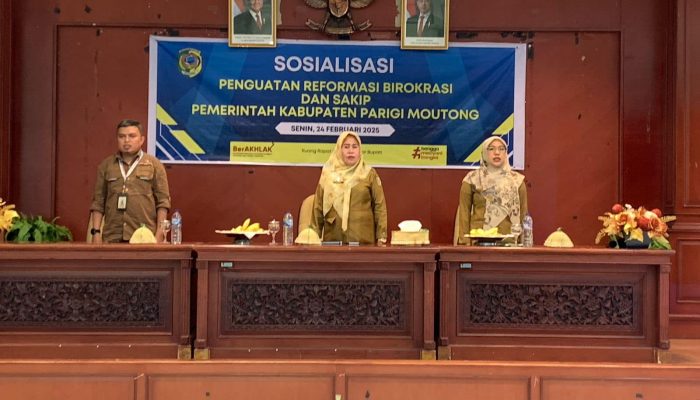 Pemkab Parigi Moutong Evaluasi SAKIP dan Dorong Tata Kelola Pemerintahan yang Efektif