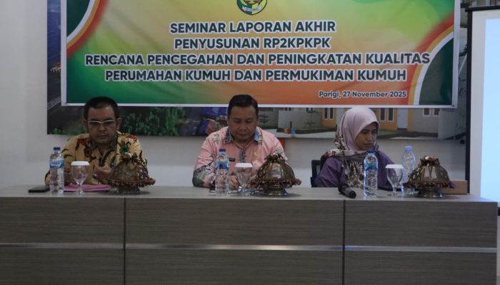 Parigi Moutong Mantapkan Langkah Cegah Kawasan Kumuh Lewat Ekspose Akhir RP2KPKPK 2025