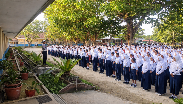 Satlantas Polres Parigi Moutong Gencarkan Edukasi Lalu Lintas di Kalangan Pelajar