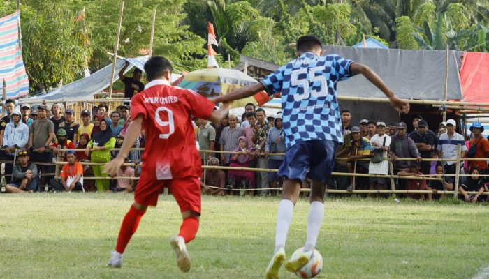 Duel Sengit Hingga Penalti, Tomini Putra Taklukkan Janur FC