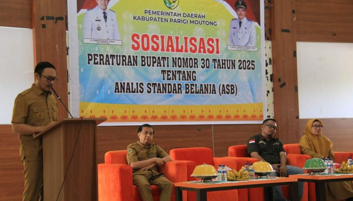 Dorong Anggaran Lebih Efektif, Pemkab Parigi Moutong Sosialisasikan Perbup ASB dan SHS