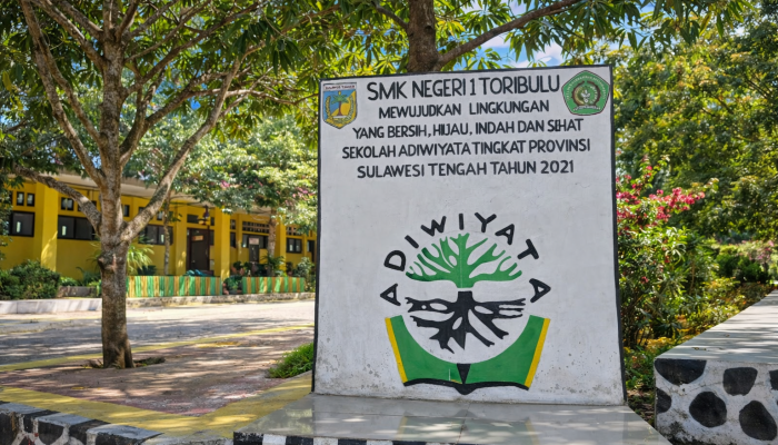 SMKN 1 Toribulu Sabet Adiwiyata Nasional, Konsisten Bangun Sekolah Berbudaya Lingkungan
