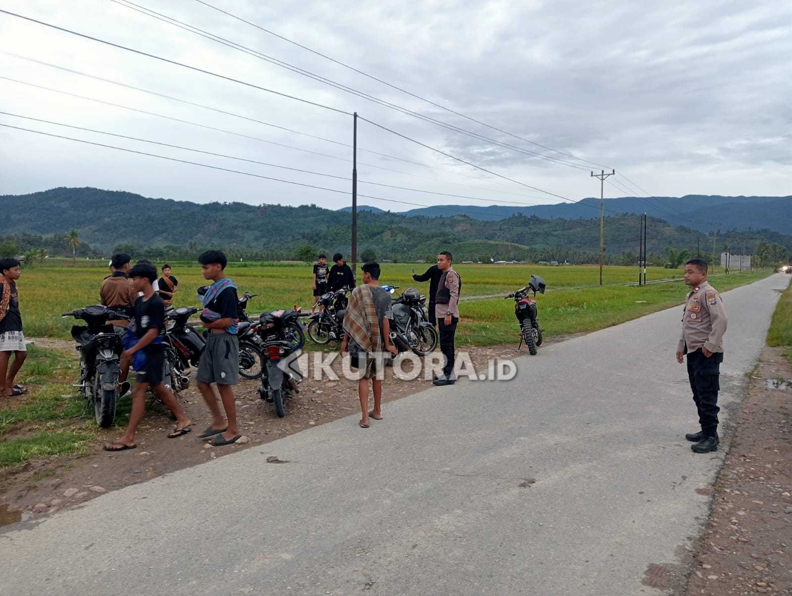 Menjaga kekhusyukan Ramadan, jajaran Polsek Bolano Lambunu meningkatkan pengawasan di sejumlah ruas jalan yang rawan digunakan untuk balapan liar.