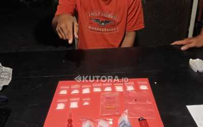 18 Paket Sabu Gagal Beredar di Parigi Moutong, Dua Pelaku Ditangkap