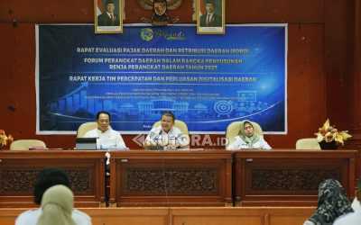 Wabup Parigi Moutong Tekankan Evaluasi Target Pajak dan Retribusi Daerah