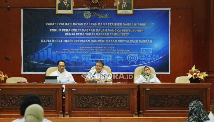 Wabup Parigi Moutong Tekankan Evaluasi Target Pajak dan Retribusi Daerah