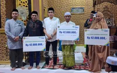 Bupati Parigi Moutong Sampaikan Program Kesejahteraan Aparat Desa saat Safari Ramadan di Desa Tada
