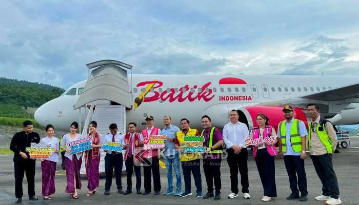 Rute Baru Batik Air Luwuk–Jakarta Resmi Beroperasi, Akses ke Banggai Kian Mudah