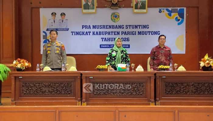 Tekan Angka Stunting, Pemkab Parimo Susun Perencanaan Terpadu Lewat Pra Musrenbang