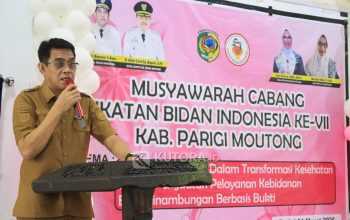 Muscab VII IBI Parigi Moutong Digelar, Bupati Tekankan Peran Strategis Bidan