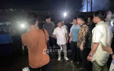 Bupati Erwin Tinjau Titik Genangan, Pastikan Akses Warga Segera Normal