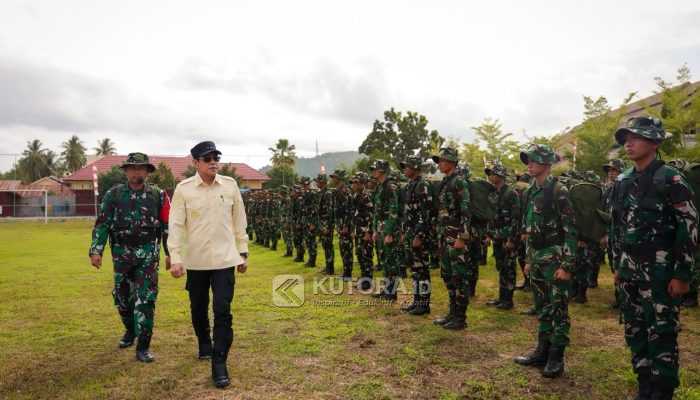 Bupati Erwin Burase: TMMD Jadi Wujud Gotong Royong Membangun Desa