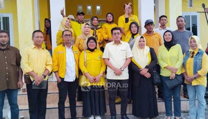 Rapat Pleno Golkar Parimo, Erwin Burase Tekankan Soliditas Kader