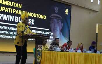 Pelantikan 139 Pejabat di Parimo, Bupati Erwin Warning Praktik Calo Jabatan