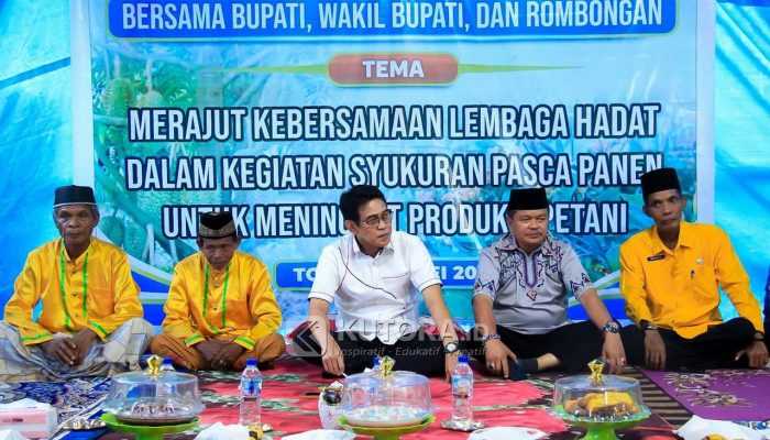 Warga Tovalo Gelar Tradisi Syukur Panen, Pemda Tegaskan Komitmen Dukung Pertanian