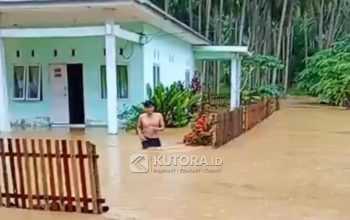 BPBD Parimo Intensifkan Penanganan Banjir di Sejumlah Desa