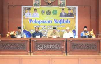 Kafilah Parigi Moutong Siap Berlaga di MTQ Sulteng, Wabup Lepas 75 Peserta ke Kabupaten Sigi