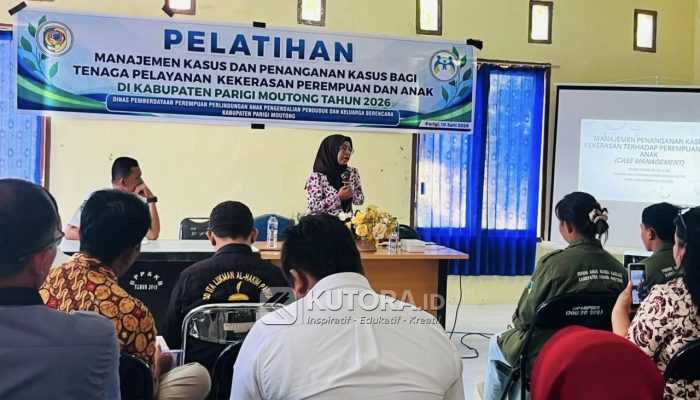 DP3AP2KB Parigi Moutong Tingkatkan Kapasitas Tenaga Layanan Tangani Kasus Kekerasan Perempuan dan Anak