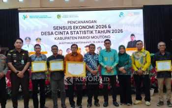 Parigi Moutong Dorong Tata Kelola Berbasis Data Melalui Sensus Ekonomi dan Desa Cantik