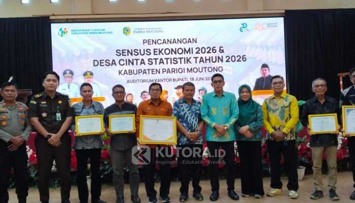 Parigi Moutong Dorong Tata Kelola Berbasis Data Melalui Sensus Ekonomi dan Desa Cantik