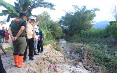 Wabup Abdul Sahid Tinjau Lokasi Banjir Torue, Pastikan Penanganan Darurat Segera Dilakukan