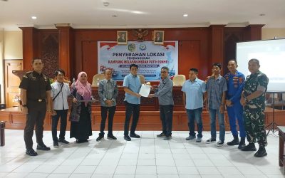 Parigi Moutong Mulai Persiapkan Kawasan Kampung Nelayan Merah Putih, Pemkab Gelar Serah Terima Lokasi