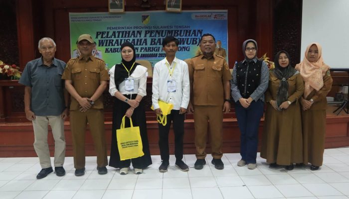 Dorong UMKM Naik Kelas, Pemprov Sulteng Gelar Pelatihan WUB di Parigi Moutong