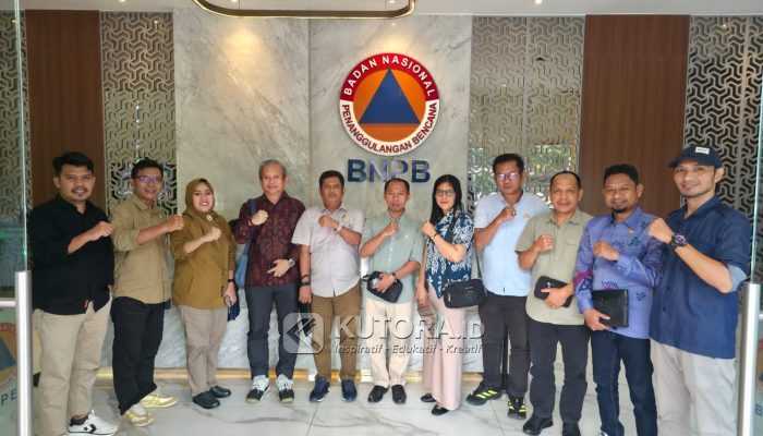Lintas Komisi DPRD Parigi Moutong Konsultasikan Penanganan Bencana ke BNPB RI
