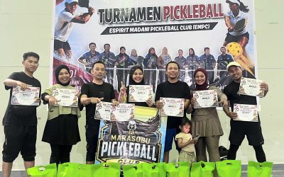 Atlet MPC Parigi Raih Lima Podium dalam Turnamen Pickleball di Palu