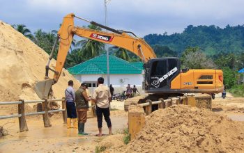 Cegah Banjir Susulan, Pemkab Parigi Moutong Kerahkan 19 Alat Berat Normalisasi Sungai Air Panas