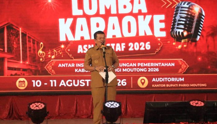 Bukan Sekadar Bernyanyi, Lomba Karaoke OPD Parimo Pererat Silaturahmi
