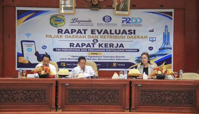 Target Pendapatan 2027 Dimatangkan, Pemkab Parigi Moutong Evaluasi Realisasi Pajak