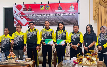 Kontingen POPDA Parimo Resmi Bertolak ke Buol, Siap Bawa Prestasi
