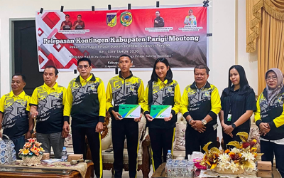 Kontingen POPDA Parimo Resmi Bertolak ke Buol, Siap Bawa Prestasi