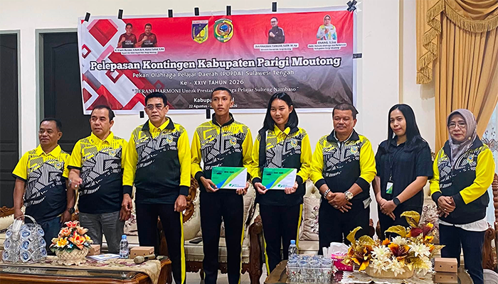 Kontingen POPDA Parimo Resmi Bertolak ke Buol, Siap Bawa Prestasi