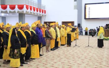 Pelantikan Pengurus BMA Sulteng, Wabup Parigi Moutong Tegaskan Dukungan terhadap Pelestarian Adat