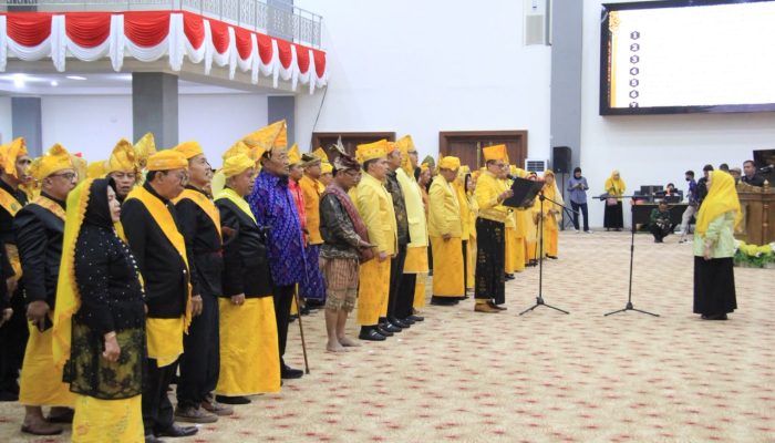 Pelantikan Pengurus BMA Sulteng, Wabup Parigi Moutong Tegaskan Dukungan terhadap Pelestarian Adat