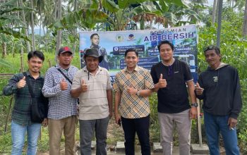 Rachmat Syah Tawainella Wujudkan Aspirasi Warga Jonokalora Lewat Sarana Air Bersih