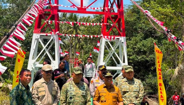 Jembatan Bainaa Barat Diresmikan, Akses Warga Tinombo Kini Semakin Terbuka