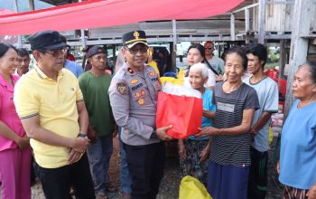 Banjir Kasimbar, 95 Keluarga di Labuan Donggulu dan Peningka Terima Bantuan