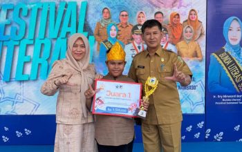 Zein Abdillah Bawa Parigi Moutong Juara Lomba Bertutur se-Sulteng