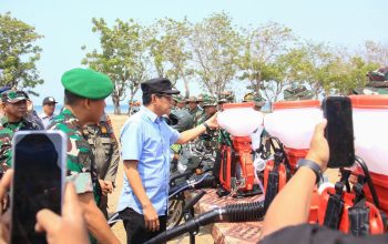 Parimo Perkuat Kesiapan Hadapi Karhutla dan Kekeringan, Bupati Cek Pasukan serta Peralatan